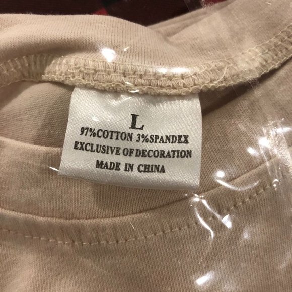 Merry Christmas Tree 2 Piece Set Size 5 Tan Black Red Plaid Cotton Boy or Girl - Picture 4 of 5